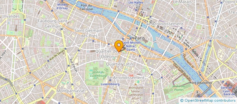 localisation de l'entreprise SYND COPR 7-9 RUE PIERRE SARRAZIN  PARIS