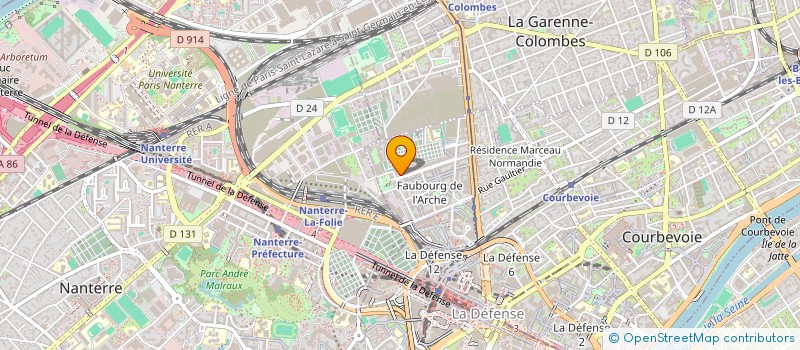 localisation de l'entreprise SYND COPR 7 A 11 AV PUVIS DE CHAVANNES 92 COURBEVOIE à COURBEVOIE