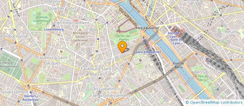 localisation de l'entreprise SYND.COPR. 7 B RUE POLIVEAU PARIS 5 REP  PARIS