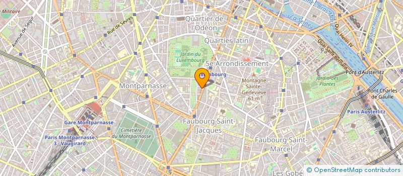 localisation de l'entreprise SYND.COPR. 7 BIS RUE DU MOULIN   VERT 75  PARIS