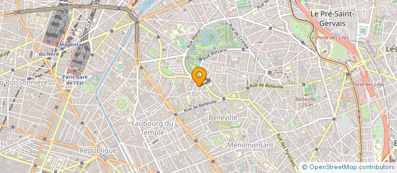 localisation de l'entreprise SYND.COPR. 7 PASS GAUTIER 75019 PARIS RE  PARIS