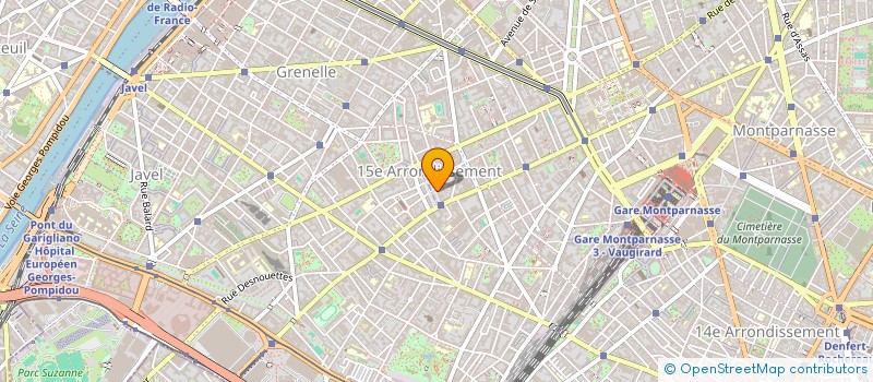 localisation de l'entreprise SYND.COPR. 7 PL ADOLPHE CHERIOUX 75015 P  PARIS