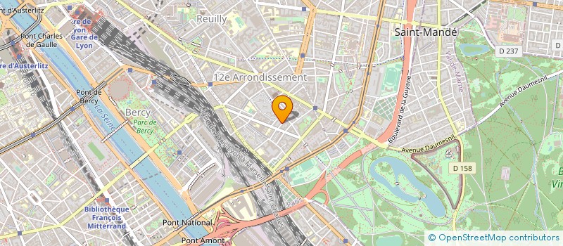 localisation de l'entreprise SYND.COPR. 7 RUE DE CAPRI 75012 PARIS RE  PARIS