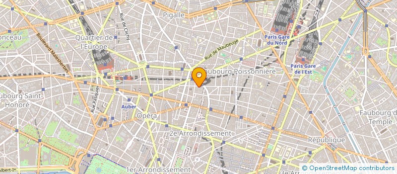 localisation de l'entreprise SYND COPR 7 RUE DE PROVENCE  PARIS