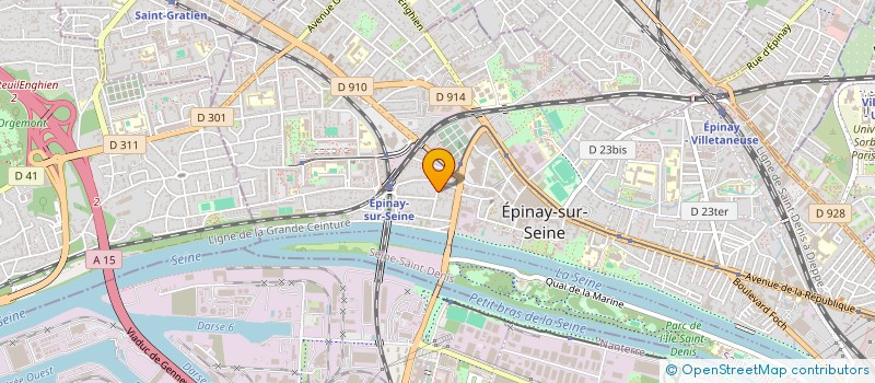localisation de l'entreprise SYND COPR 7 RUE DE VERDUN 93 EPINAY SUR SEINE à EPINAY-SUR-SEINE