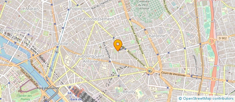 localisation de l'entreprise SYND.COPR. 7 RUE DES CARMES     75005 PA  PARIS