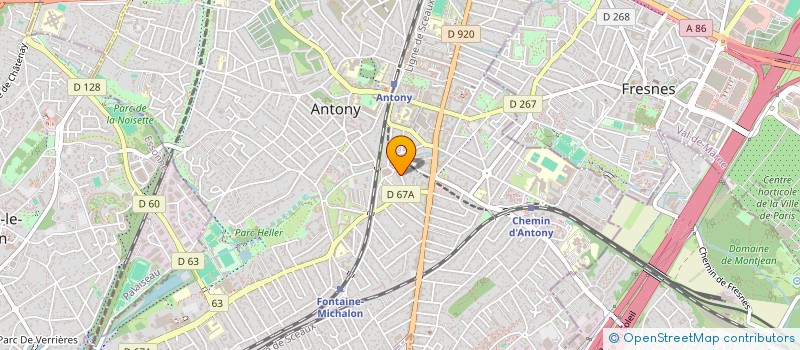localisation de l'entreprise SYND COPR 7 RUE DES PRES à ANTONY