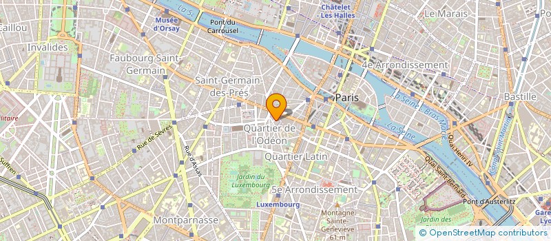 localisation de l'entreprise SYND.COPR. 7 RUE DUPUYTREN PARIS 6 REP P à PARIS