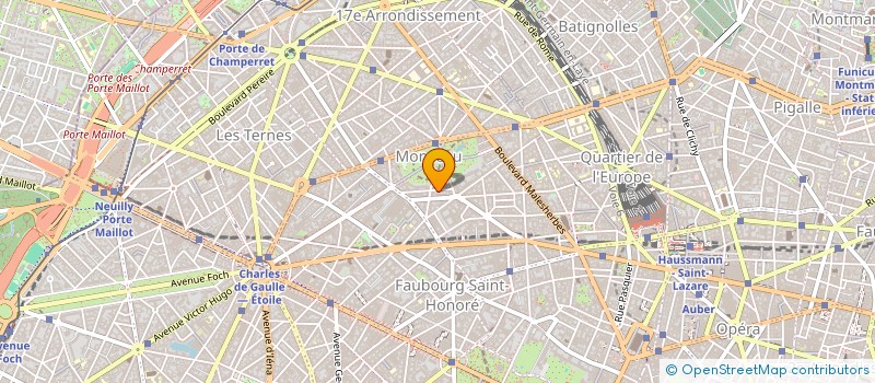 localisation de l'entreprise SYND.COPR. 7 RUE MURILLO 75008  PARIS RE  PARIS