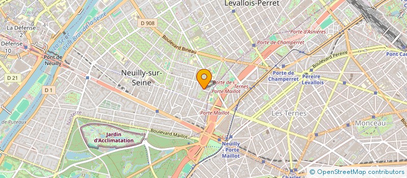 localisation de l'entreprise SYND.COPR. 7 RUE PIERRE CHEREST 92 NEU à NEUILLY-SUR-SEINE