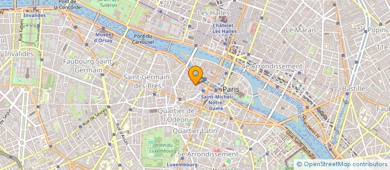 localisation de l'entreprise SYND COPR 7 RUE SEGUIER 75006 PARIS  PARIS