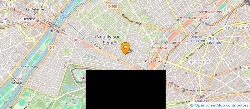 localisation de l'entreprise SYND.COPR. 7 VILLA EMILE BERGERAT à NEUILLY-SUR-SEINE