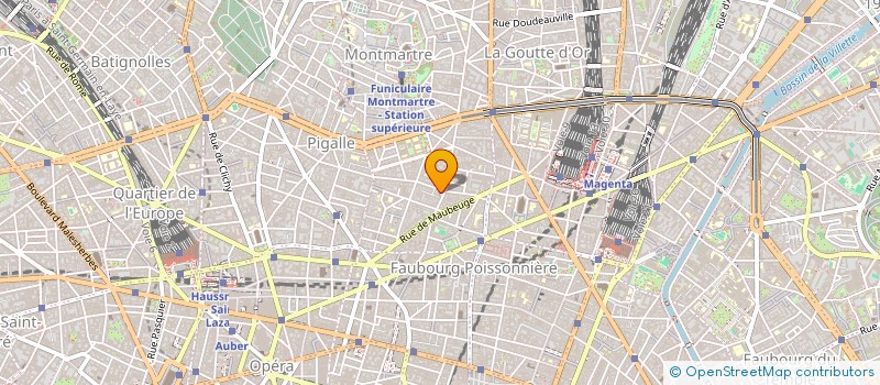 localisation de l'entreprise SYND.COPR. 70 RUE DES PLANTES   14EME RE  PARIS