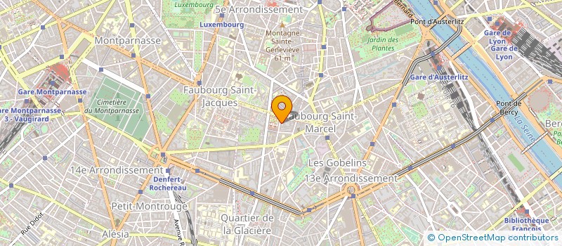 localisation de l'entreprise SYND.COPR. 71 73 RUE BROCA 75013 PARIS R  PARIS