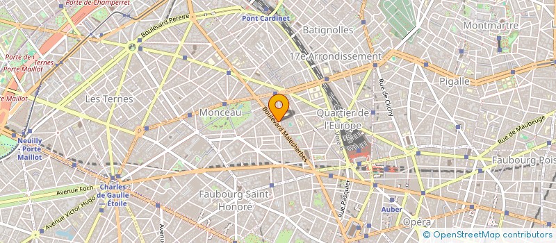 localisation de l'entreprise SYND.COPR. 72 BD MALESHERBES    75008 PA  PARIS