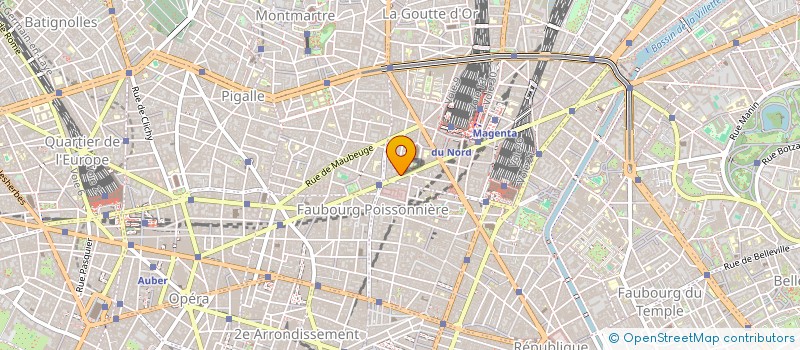 localisation de l'entreprise SYND.COPR. 72 J J ROUSSEAU 75001 PARIS R  PARIS