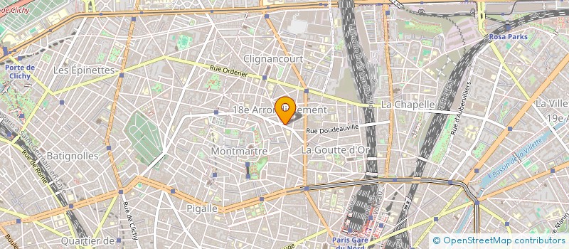 localisation de l'entreprise SYND.COPR. 72 RUE VAUVENARGUES  75018 PA  PARIS