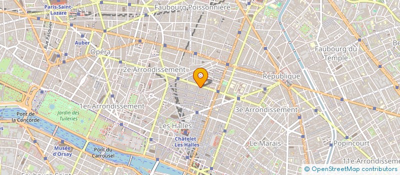 localisation de l'entreprise SYND.COPR. 73 RUE REAUMUR       75002 PA  PARIS