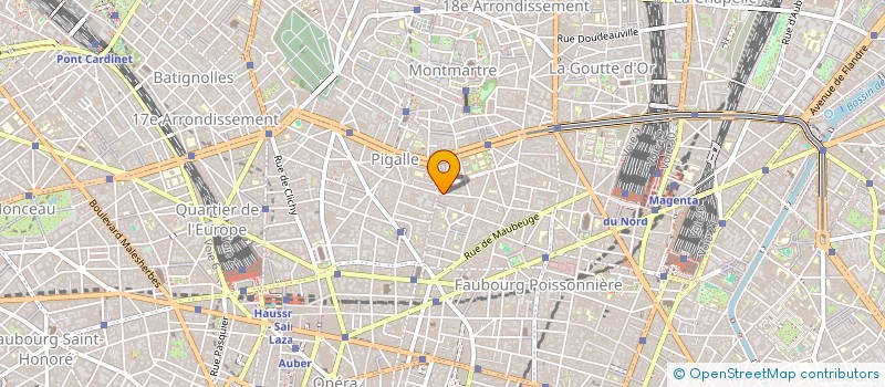 localisation de l'entreprise SYND COPR 74 RUE CONDORCET  PARIS