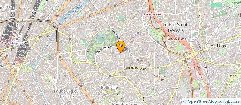 localisation de l'entreprise SYND.COPR. 76 RUE DE LA VILLETTE 75019 P  PARIS