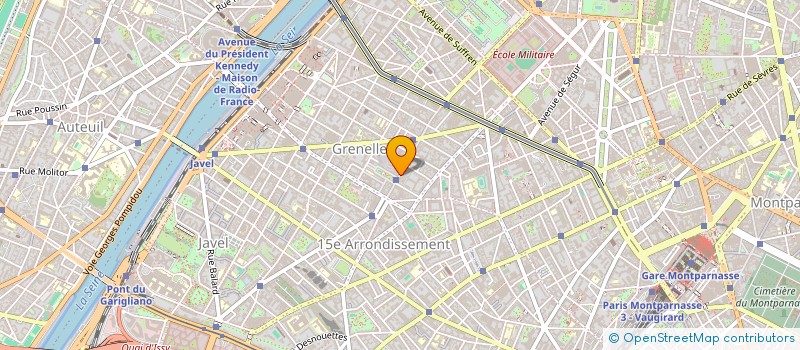 localisation de l'entreprise SYND.COPR. 77 RUE DU COMMERCE   PARIS 15  PARIS