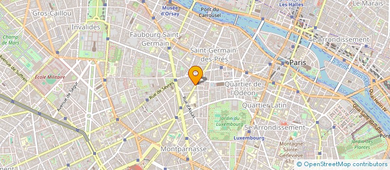 localisation de l'entreprise SYND.COPR. 78 RUE DE RENNES     75006 PA  PARIS