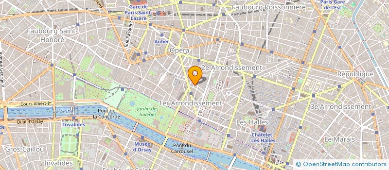 localisation de l'entreprise SYND.COPR. 8 10 RUE DES MOULINS 75001 PA  PARIS