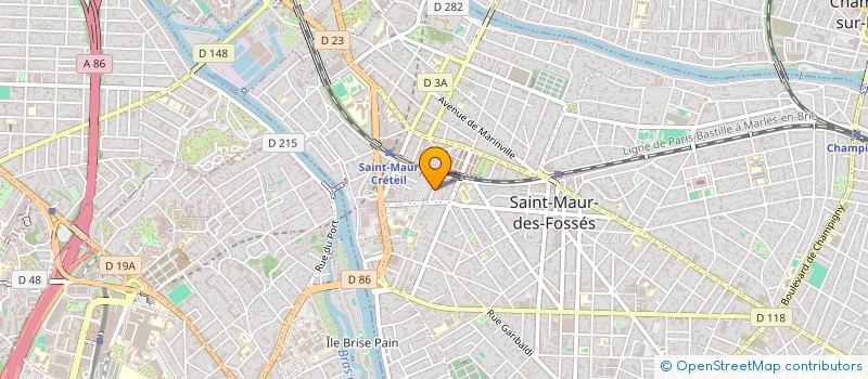 localisation de l'entreprise SYND.COPR. 8 AV DE BRETEUIL à SAINT-MAUR-DES-FOSSES
