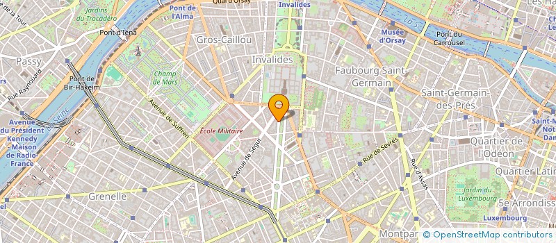 localisation de l'entreprise SYND.COPR. 8 AV  DE BRETEUIL    75007 PA  PARIS