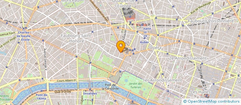 localisation de l'entreprise SYND.COPR. 8 AV TRUDAINE 75009   PARIS R  PARIS