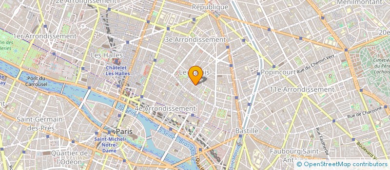 localisation de l'entreprise SYND.COPR. 8 BIS RUE DE LA ROCHEFOUCAULD  PARIS