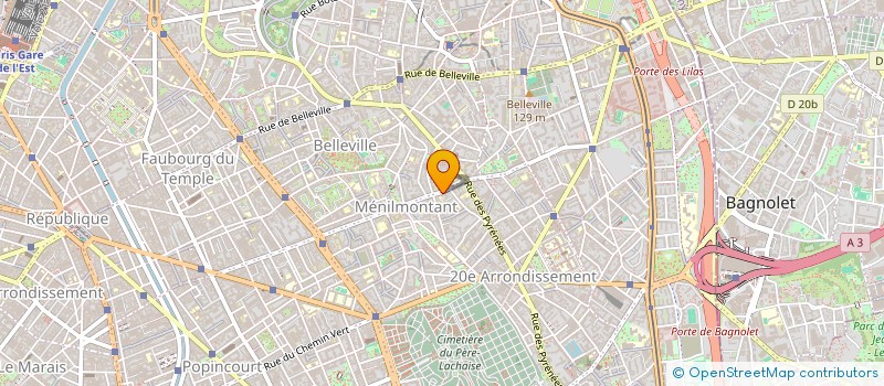 localisation de l'entreprise SYND COPR 8 CITE AVENIR PARIS 10  PARIS