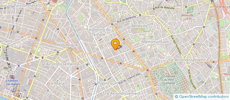 localisation de l'entreprise SYND.COPR. 8 IMP DE LA BALEINE P 11 REP  PARIS