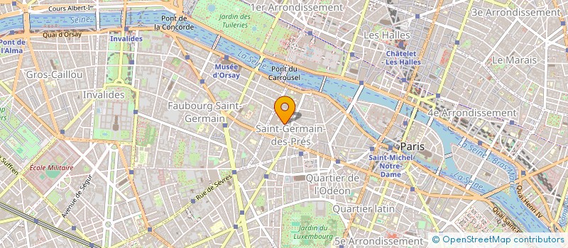 localisation de l'entreprise SYND COPR 8 IMPASSE DES DEUX ANGES 75006 PARIS  PARIS