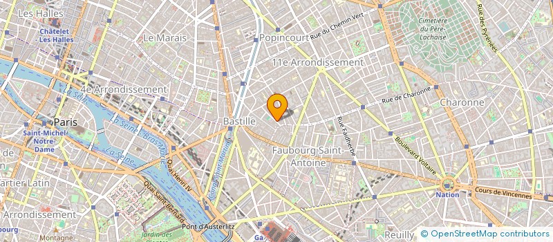 localisation de l'entreprise SYND COPR 8 PASSAGE THIERE 75011 PARIS  PARIS