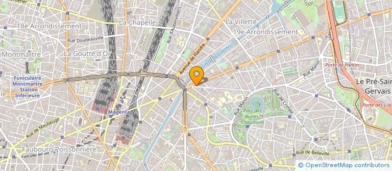 localisation de l'entreprise SYND COPR 8 R DES 4 FARGES  PARIS