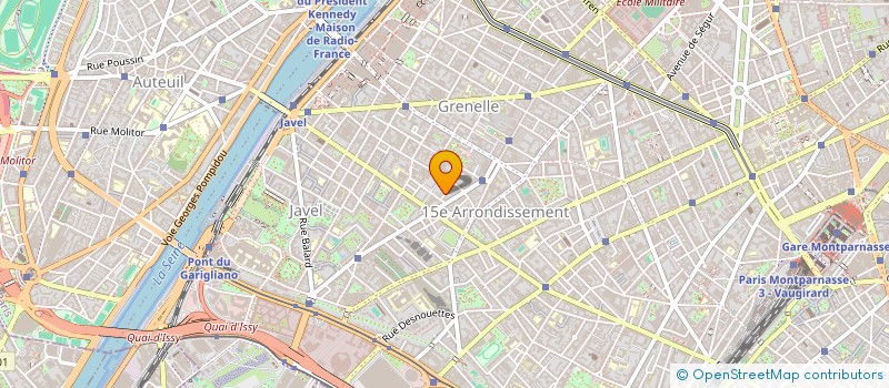 localisation de l'entreprise SYND.COPR. 8 R FREDERIC MAGISSON PARIS 1  PARIS