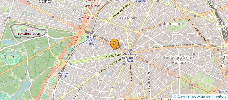 localisation de l'entreprise SYND.COPR. 8 RUE DE SAIGON PARIS 16 REP  PARIS