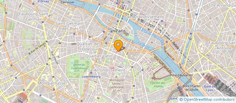 localisation de l'entreprise SYND.COPR. 8 RUE DES CARMES     75005 PA  PARIS