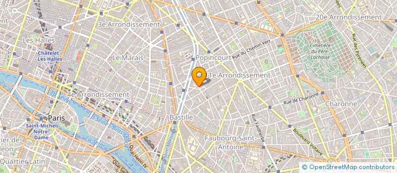 localisation de l'entreprise SYND.COPR. 8 RUE FROMENT 75011  PARIS RE  PARIS