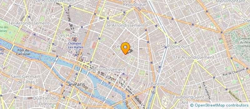 localisation de l'entreprise SYND.COPR. 8 RUE LEGOUVE 75010   PARIS R  PARIS