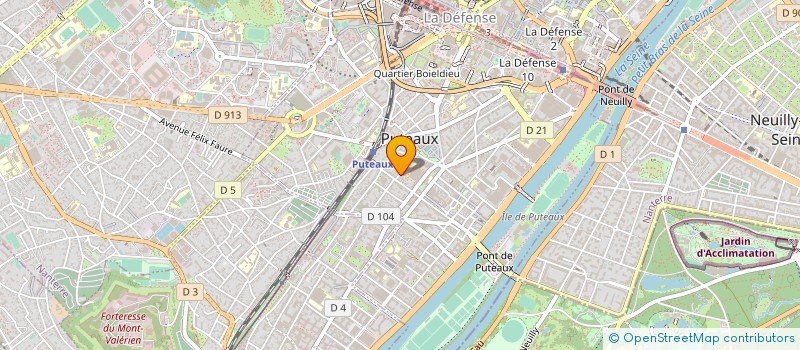 localisation de l'entreprise SYND.COPR. 8 RUE LUCIEN VOILIN  92 PUTEA  PUTEAUX