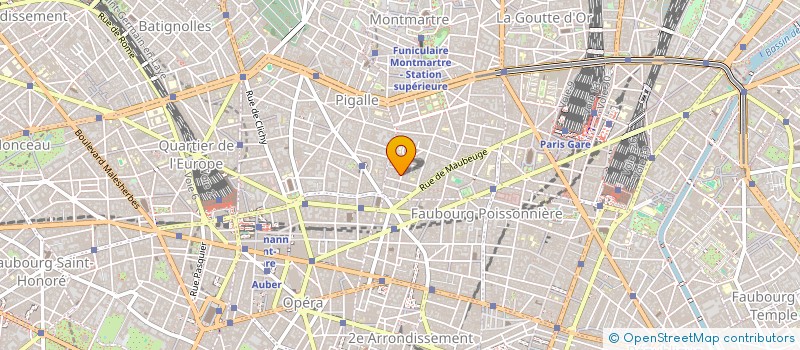 localisation de l'entreprise SYND.COPR. 8 RUE THIMONNIER P9 REP MR L  PARIS