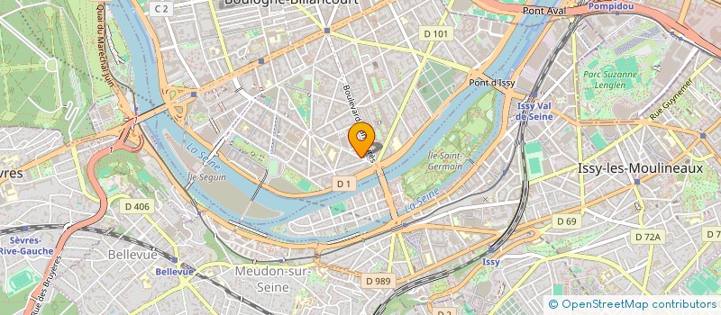 localisation de l'entreprise SYND COPR 8 RUE YVES KERMEN 92100 BOULOGNE BILLANCOURT à BOULOGNE-BILLANCOURT