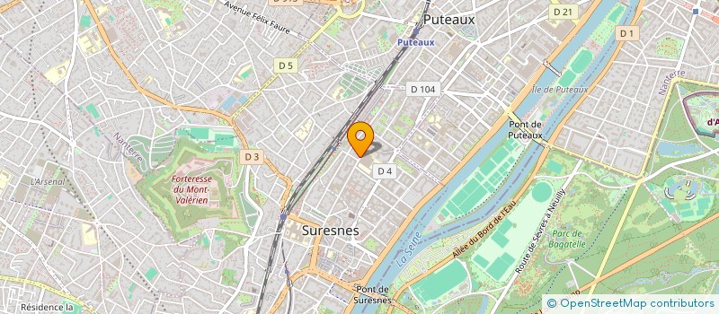 localisation de l'entreprise SYND.COPR. 81 RUE CARNOT à SURESNES
