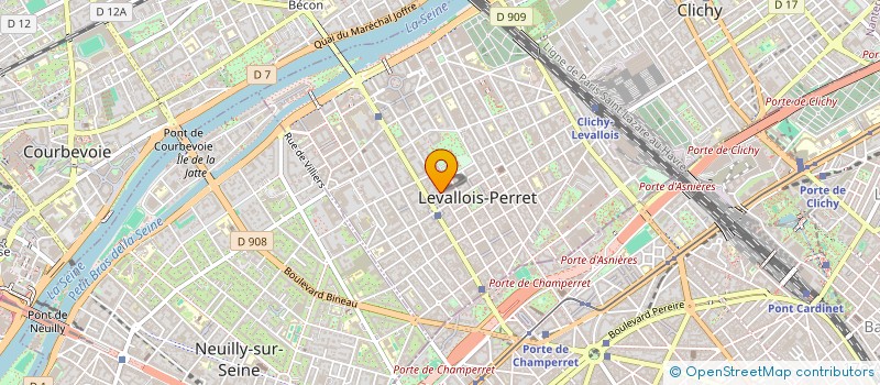 localisation de l'entreprise SYND COPR 81 RUE CARNOT à LEVALLOIS-PERRET