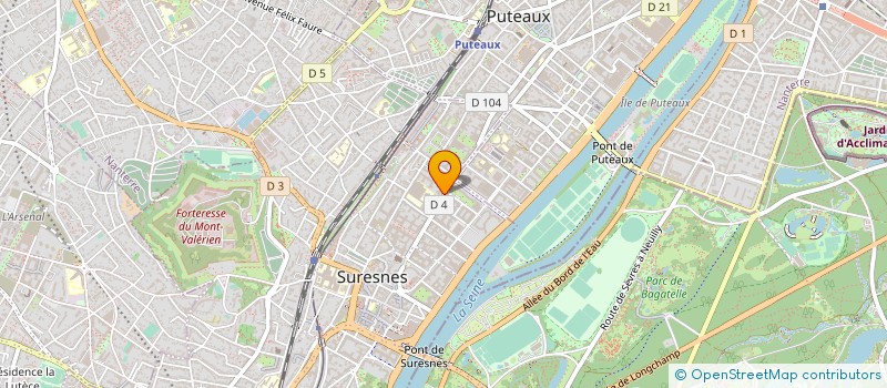 localisation de l'entreprise SYND.COPR. 81 RUE DE VERDUN à SURESNES