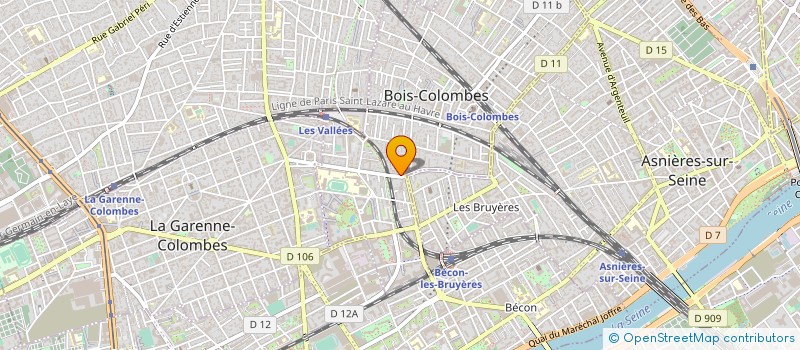 localisation de l'entreprise SYND COPR 82 R PIERRE JOIGNEAUX 92 BOIS à BOIS-COLOMBES