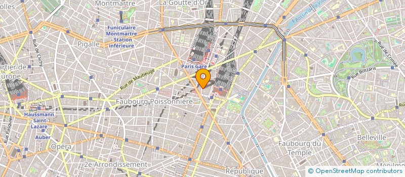 localisation de l'entreprise SYND.COPR. 82 RUE RENE BOULANGER 75010 P  PARIS