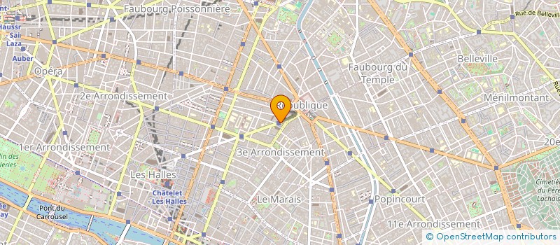 localisation de l'entreprise SYND.COPR. 83 R DE TURBIGO PARIS REP PAR  PARIS